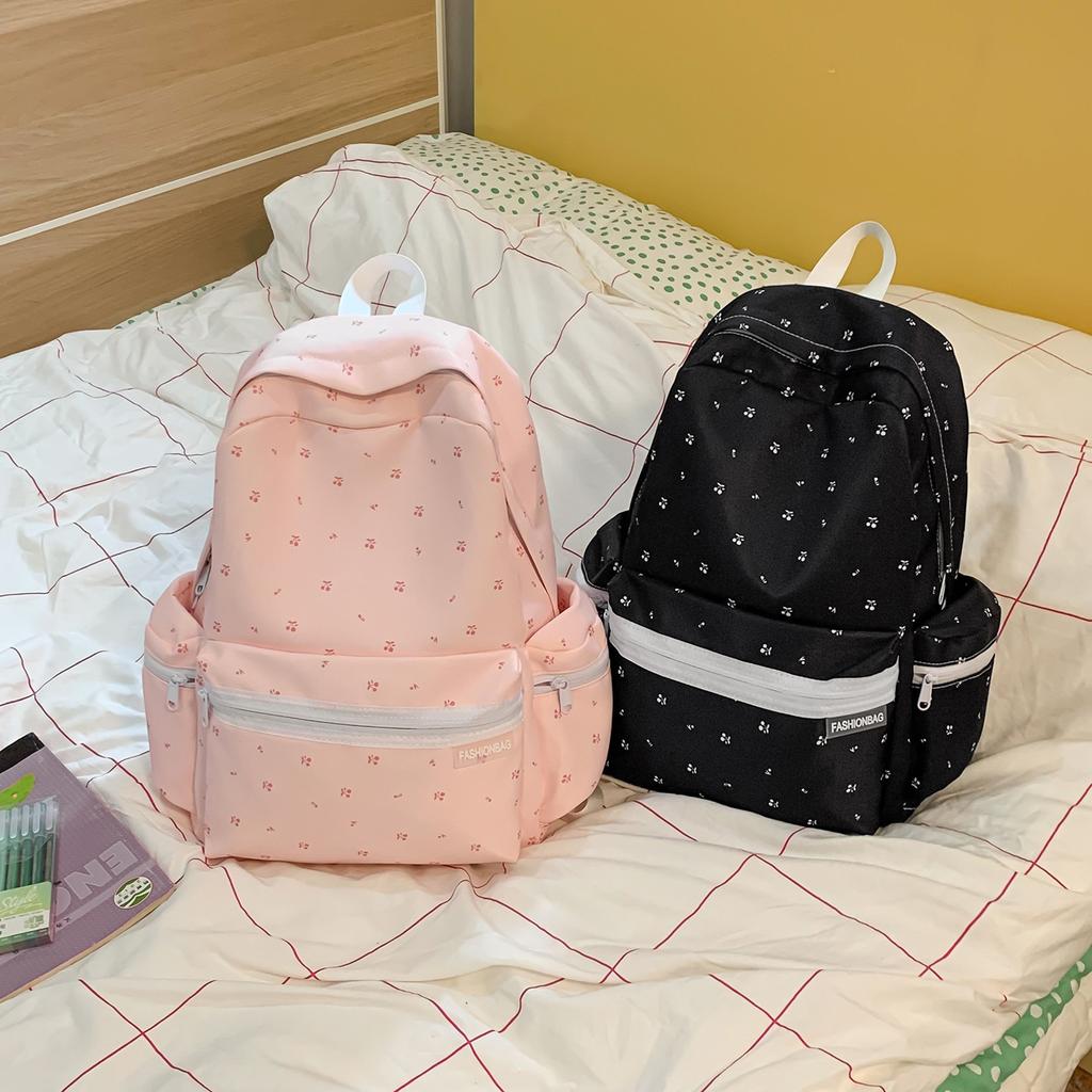 Schoolbag1011 Korean ins Backpack Junior High School Student School Bag Girls Lightweight Small Backpack School Bag Girls Junior High School Student