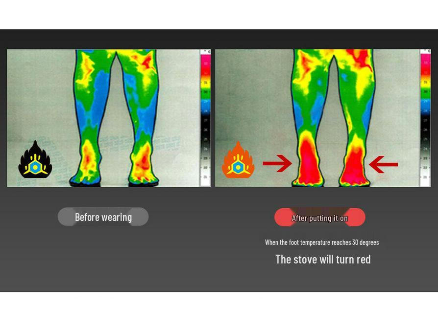 Unisex Electric Heated Long Tube Ski Socks - USB Constant Temperature for Outdoor Sports
