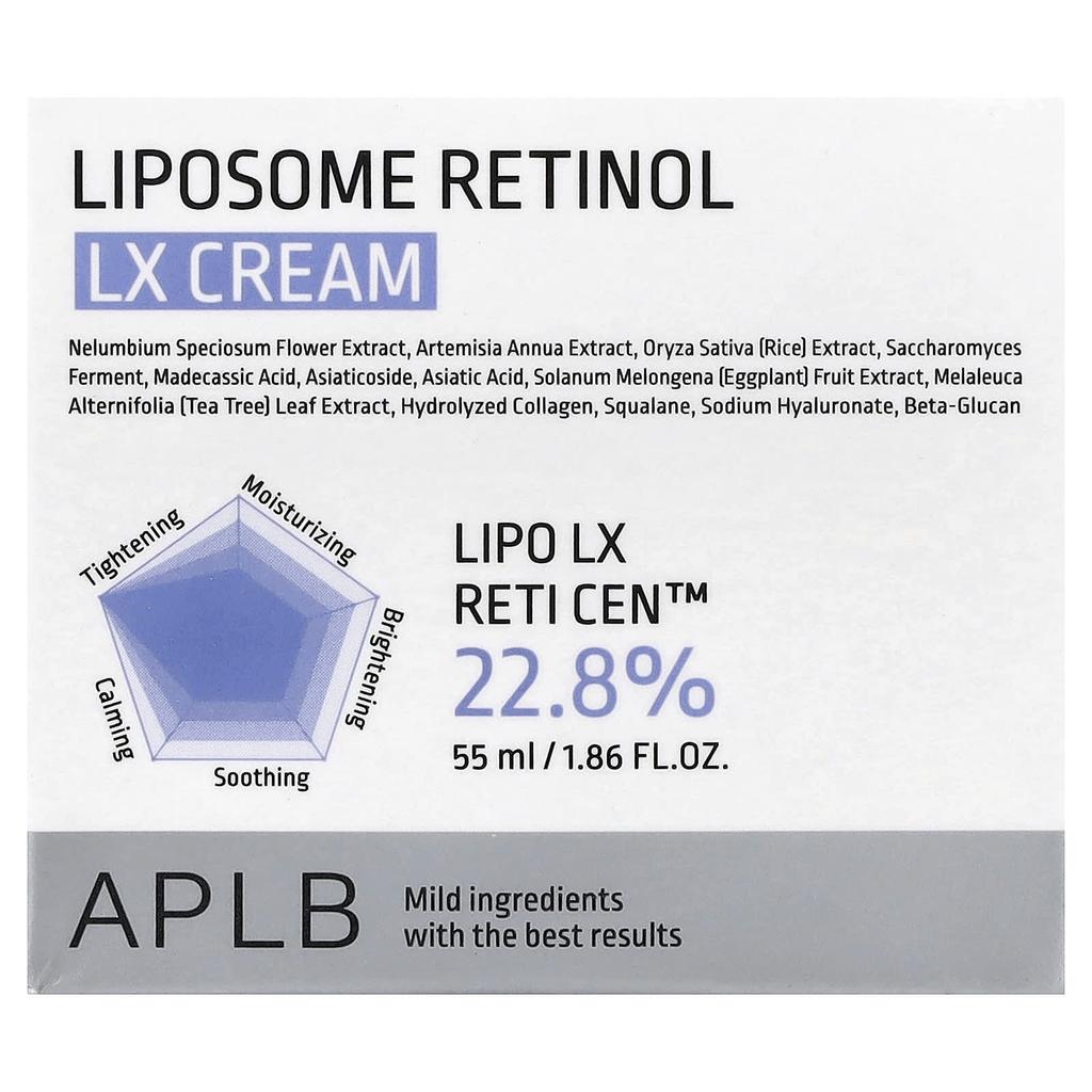 APLB Crème Liposomale Rétinol LX, 55ml (1,86 fl oz)