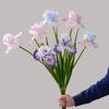 Mehrfarbige Künstliche Schwertlilienblume Weiche Blüten Lebensechte Blume Hochzeitsornament