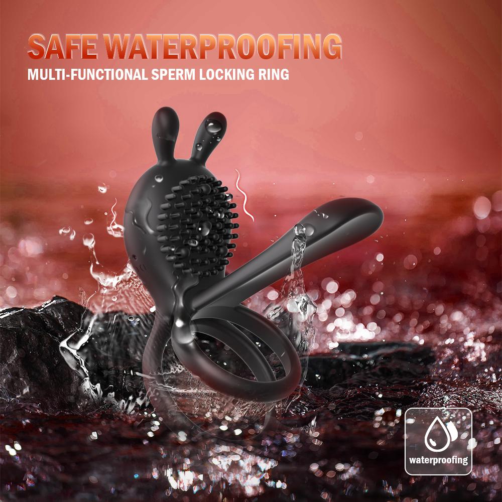 APP Wireless Control Vibrating Cock Ring Penis Vibrator Delayed Ejaculation G Spot Clitoral Stimulator Couples Sex Toys for Men