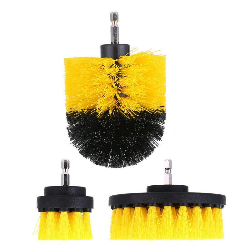 2/3.5/4/5'' Drill Brush Kit Electric Scrubber Brush for Cleaning Bathroom Bathtub Cleaning Brush Scrub Drill Cleaning Kit