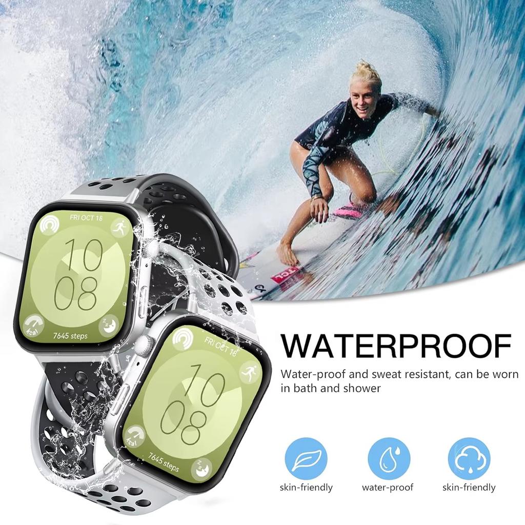 Silikonarmband für Huawei Watch Fit 4 Pro Uhrenarmband für Huawei Watch Fit4 Fit3 fit2 Silikon Ersatzarmband Armband