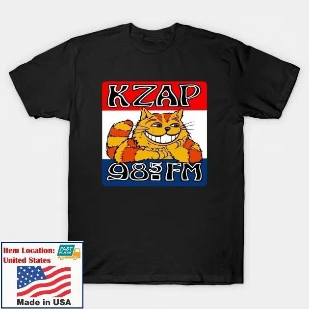 Limited 98.5 Fm KZAP Radio Station T-shirt Adult XL