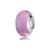 [GUAIHAODE] Genuine 925 Sterling Silver Charms Glass Charms for Bracelet Fits Pandora Style Bracelet for Women (3-color)