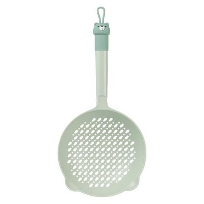 Ladle Fine Mesh Strainer Durable Nylon PVC Handle Heat Resistant Large Capacity Versatile Spoon