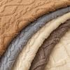 Jacquard Fleece Sofa Cushion Winter Thickened Plush Seat Cushion  New Sofa Cover All-Inclusive Universal Non-Slip Cover