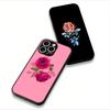 For Xiaomi Redmi 15C 15 A4 A5 9A 9T 10A 10C 9C NFC Note 11 9 8 10 Pro 8T Phone Cover Case Rose Flower Peony Red