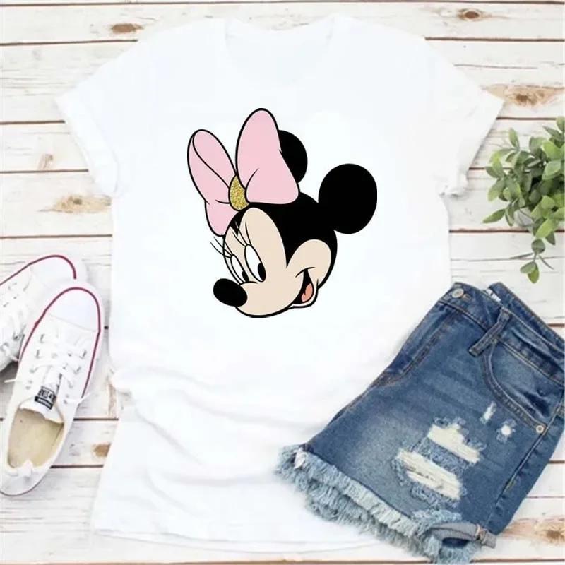 Oversized Unisex T Shirts Cartoon Print Ladies Clothes Cute T Shirts Short Sleeve Tops Y2k Harajuku