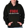 Funny FNN Faking News Network Political Joke Hoodie Hooded Sweatshirt Men Women