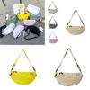 Childrens Cotton Crossbody Bag With Solid Color Design And Letter Decoration For Kindergarten Kids