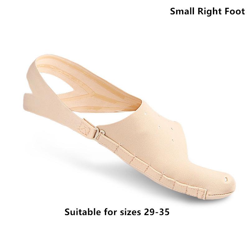 

Adjustable Sleeve Spacer Separator Toe Corrector Fabric Bunion Corrector Breathable Sports Bunion Socks Running Right S