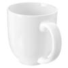 White Porcelain Mug for Drinking Coffee, Tea, Herbs, Beverages, Large 450 ml