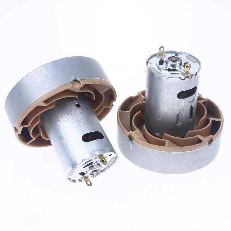 Micro Carbon Brush Motor, 120W 545 High Speed, 12V DC, 1/2Pcs for Vacuum Cleaner Parts