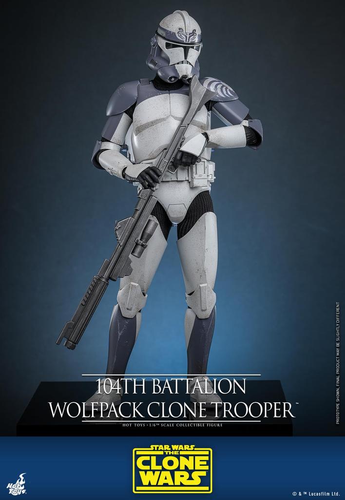 Television Masterpiece Star The Clone Wars Clone Trooper Scale Figure Wars (Wolfpack/104th Legion) 1/6