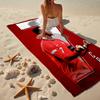 CRF 7 Fashion Beach Towel: Ideal for Summer Adventures, Soft, absorbent and quick drying, suitable for swimming and bathing