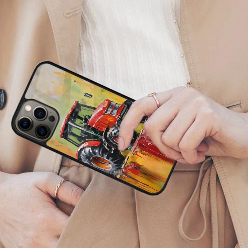 

Farm Tractor Truck Magnetic Phone Case For APPLE iPhone 17 Air 16 14 13 12 Pro Max 15 Plus Wireless Charge With MagSafe Cover iPhone 14