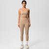 New Cloud Inspired Camisole Vest, Sports Bra, Yoga Suit Set, Quick Drying, Tight Fitting, Running, Leisure And Fitness Two-Piece Set For Women