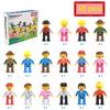 PicassoTiles Character Action Figure Toy Set for Expanded Variety Magnetic Building STEM Learning Magnetic Building Block Tiles Pretend Play