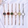 Rhinestone Women's Roman Numeral Bracelet Watch with Adjustable Strap