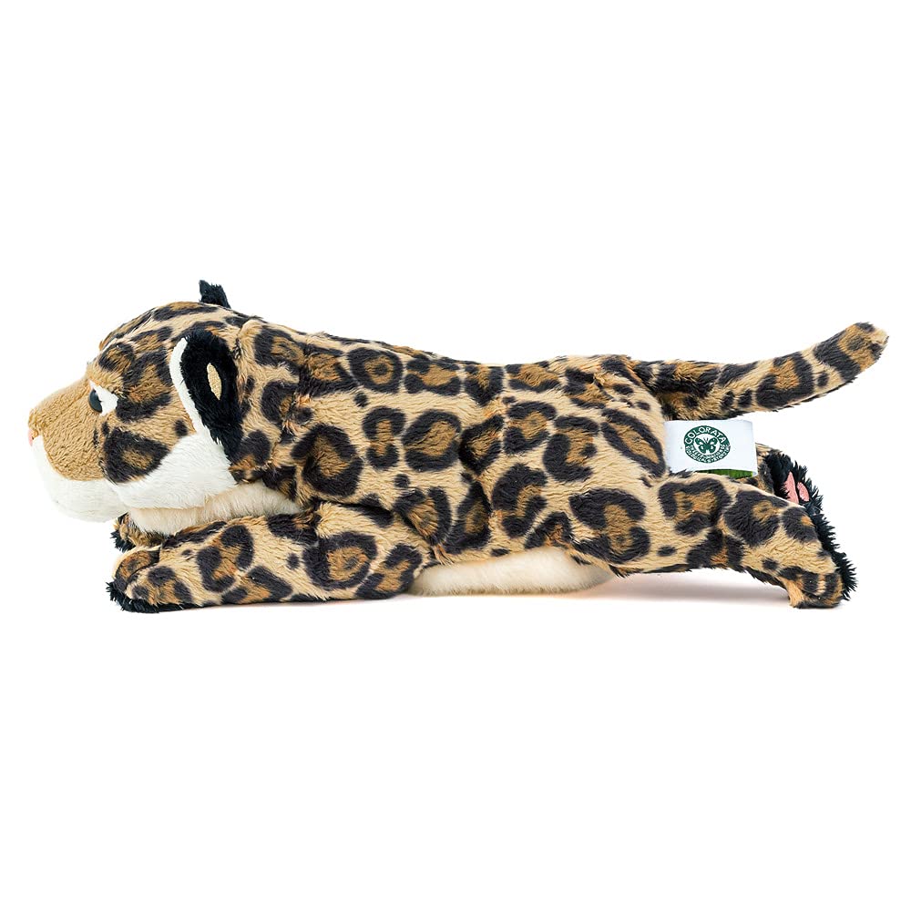 Carolata Jaguar Plush Toy (Nesoberi SeriesSoft to the Touch) Realistic Animal Toy Doll Gift Present Birthday (Checked twice)  Christmas Christmas