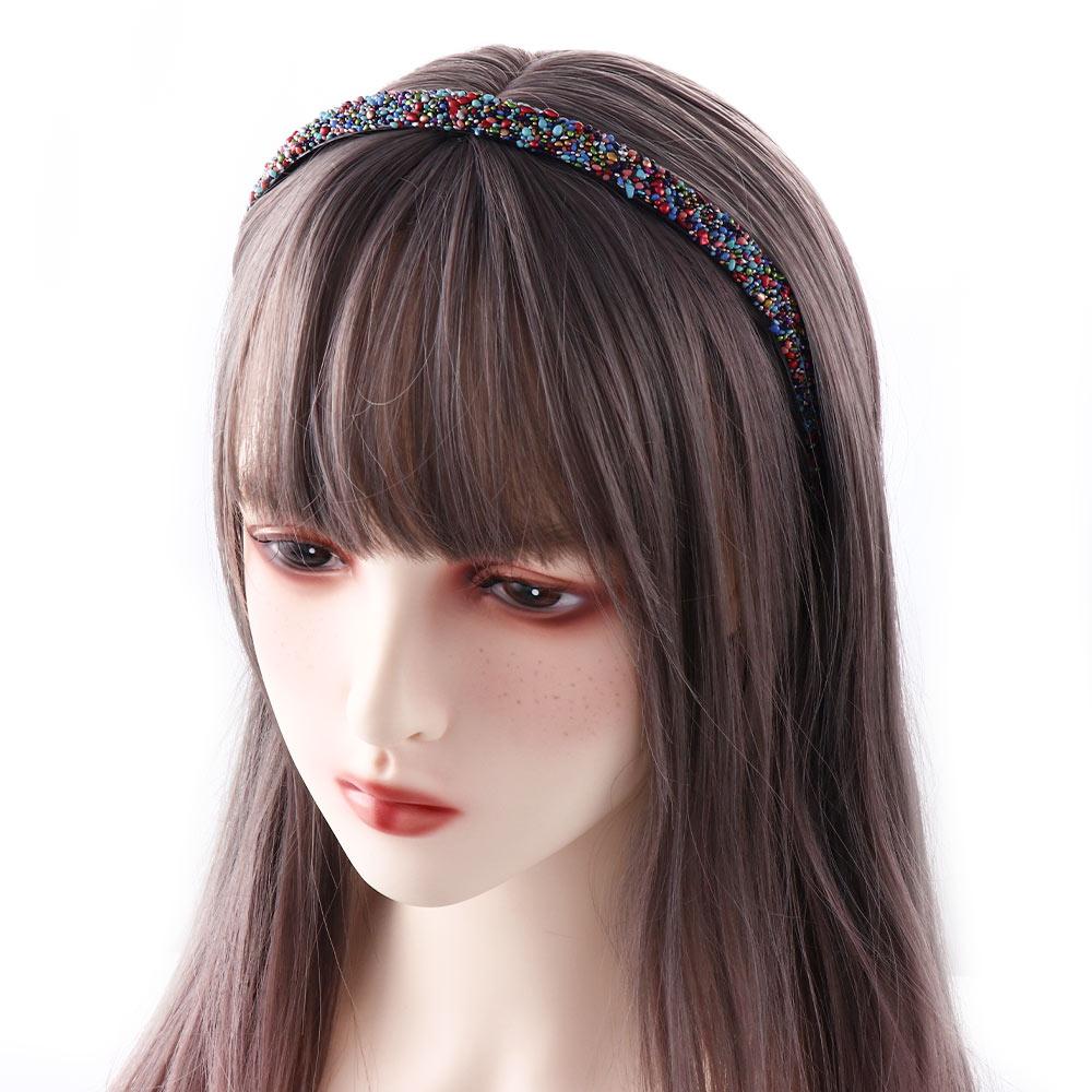 Crystal Simple Simulated Pearl Hair Accessories Pearl Headbands Hair Hoop Crystal Hairbands