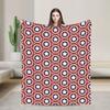 Captain America Flannel Blanket  Funny Throw Blanket for Bed Sofa Couch 150*125cm Plush Thin Quilt