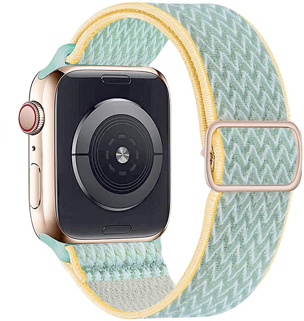 Scrunchie Strap for Apple watch ultra 2 band 49mm 44mm 40mm 45mm 41mm 46mm Elastic Nylon bracelet iWatch series 3 6 se 7 8 9 10
