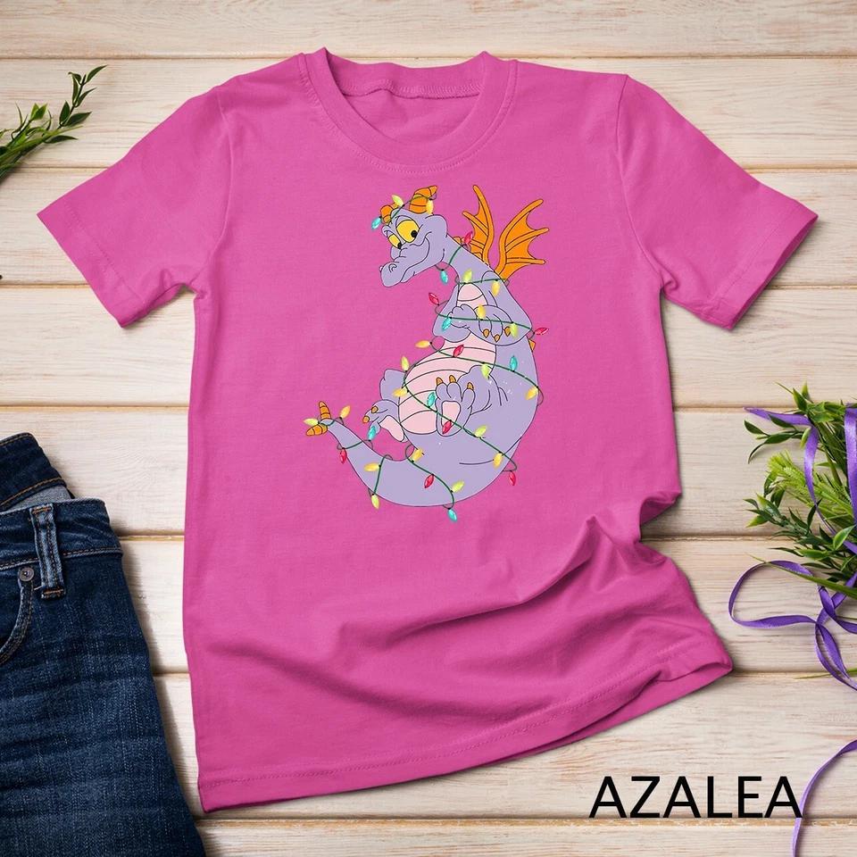 Funny Cute Figment Lights Christmas Lover Animals Lover Tee Unisex T-shirt 9 S