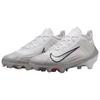 Nike Zoom Vapor Elite 1 'White Metallic Silver' (Unisex) White / Summit White / Bright Crimson / Metallic Silver Soccer Shoes FB3288 100