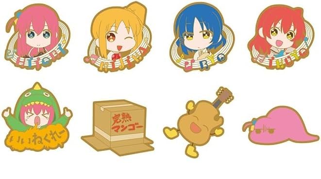 

Anime Bocchi the Rock! Pin Collection 8-Piece Box