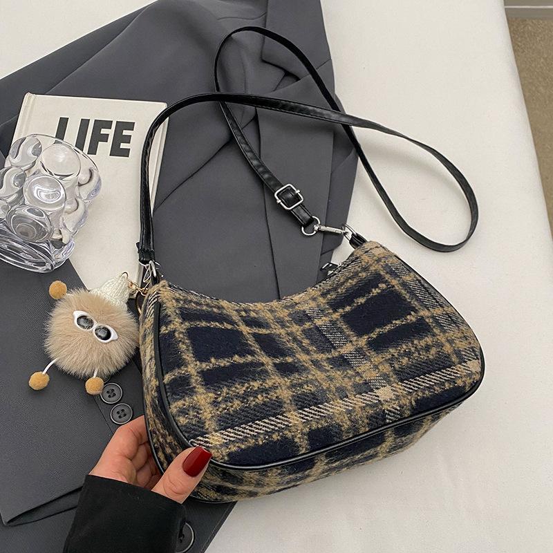 Fashion Bags for Women New Fashion Versatile Retro Crossbody Bag for Women Ins Versatile One-shoulder Crossbody Bag