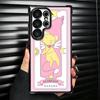 Cardcaptor Sakura Cute Girl Soft Phone Case For Samsung Galaxy S26 Ultra S25 Edge S24 FE S23 Plus S22 S21 + S20 Plating Anti-Fal
