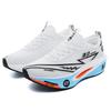 New running shoes autumn breathable mesh carbon board shock absorption running shoes men's and women's sports shoes couple outdoor walking