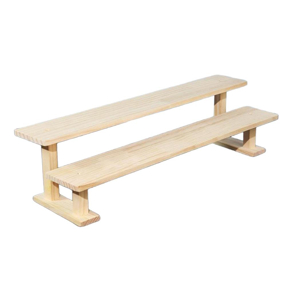 Figure Display Stand Cupcake Stand Holder Wooden Display Riser Perfume Organizer for Crafts
