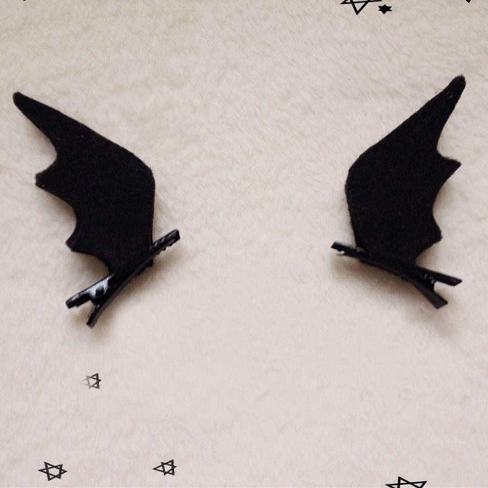 Lovely Baby Girls Women Dress-up Gift Costume Bat Wings Hair Clips Hairpins Hair Accessories