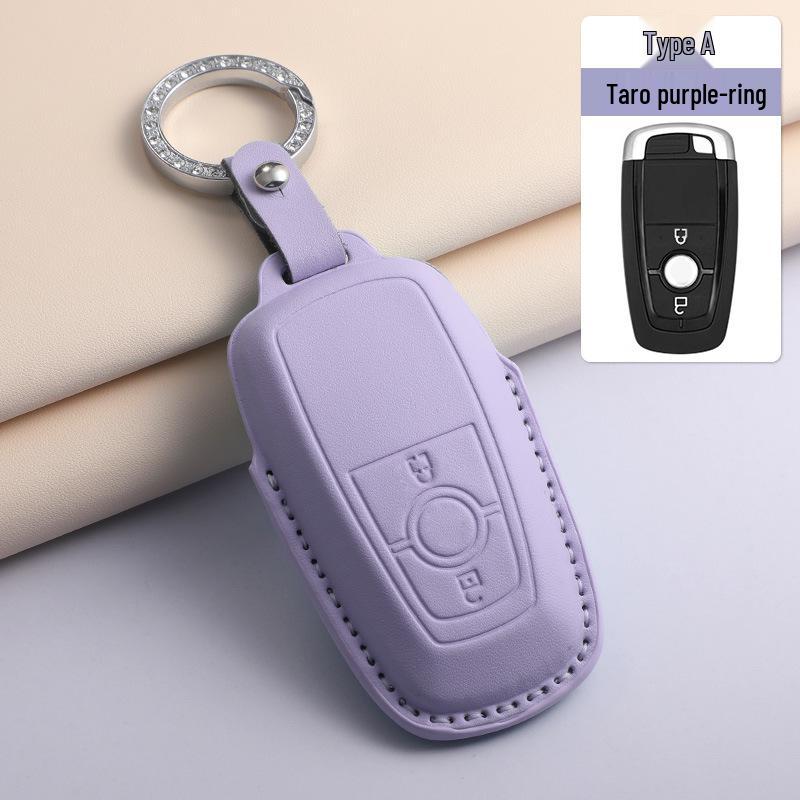 

Ford Key Cover in Macaron Purple for Focus, Mondeo, Edge, Escort, Escape, Explorer