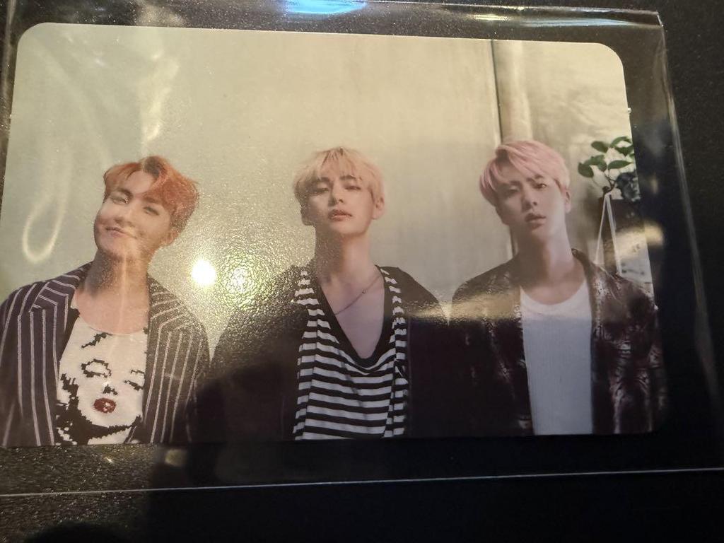 [USED] BTS Memories 2016 Trading Cards - Tae, Jin, Hoseok