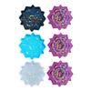 Mandalas Coaster Mold Flower Shape Silicone Mould Holographic Resin Molds Decor