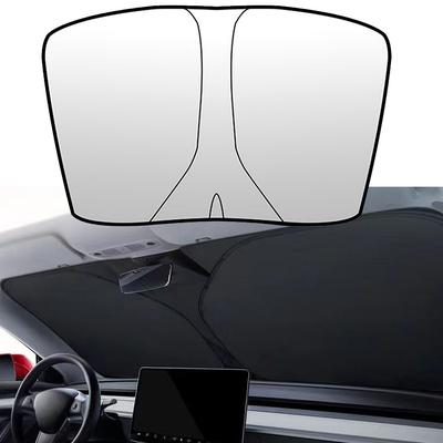 Pro Tesla Model 3 Y X S Auto Přední sklo Sluneční clona Okno Sluneční clona Clona Blokuje UV paprsky Ochrana Slunečník