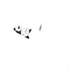 Modern Cute Panda Wall Clock And Mary Figurine Practical Sturdy Home Decor Artwork Decorative
