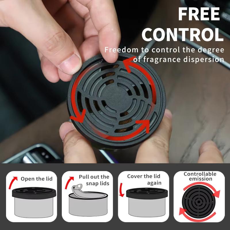 Osvěžovač vzduchu do auta Vůně žvýkaček Organické plechovky Odstraňovač zápachu Nezbytná dlouhotrvající, silná vůně pro domácí šatník