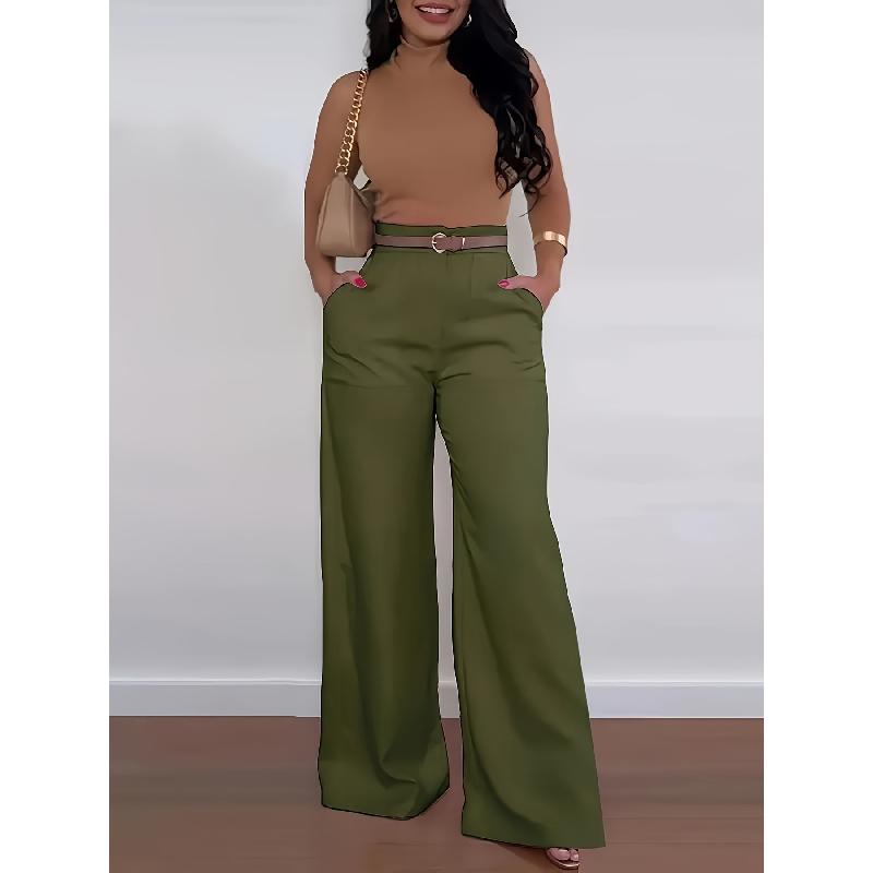 2026 Spring and Autumn Women's Wide-Leg Suit Pants, High-Quality Casual Trousers