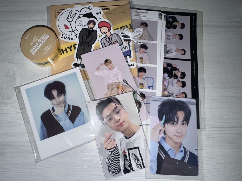 [USED] ENHYPEN 2022 GGU GGU PACKAGE