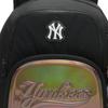 New MLB New York Yankees Polyester Backpack Unisex Black 7LBKBC35N-50BKS