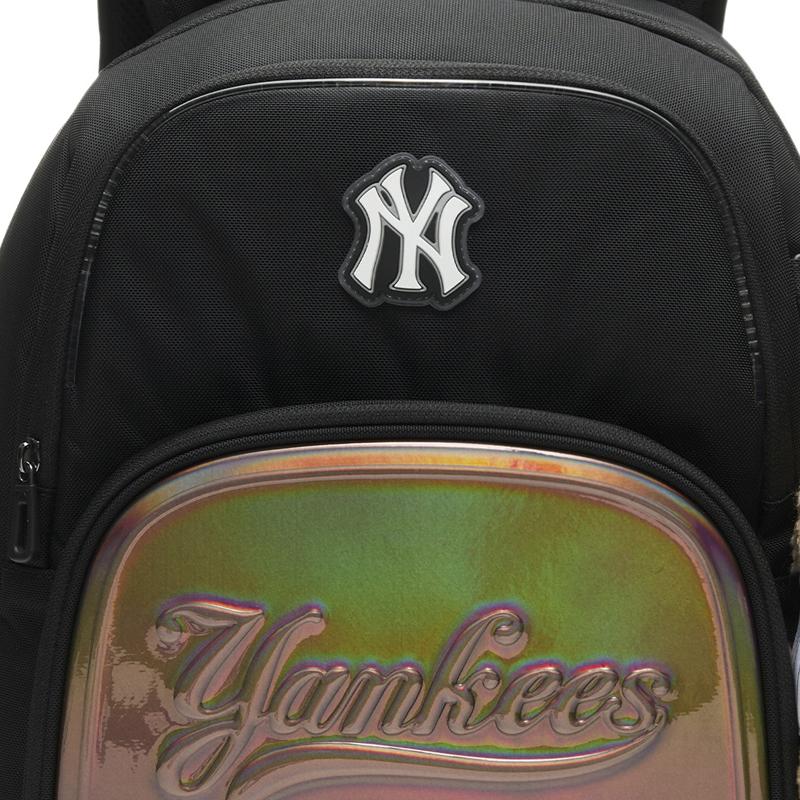 New MLB New York Yankees Polyester Backpack Unisex Black 7LBKBC35N-50BKS