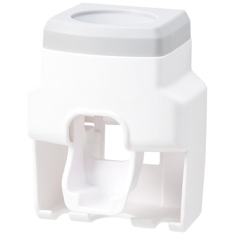 

Nordic Wall-Mount Automatic Toothpaste Dispenser & Toothbrush Holder (Punch-Free) серый