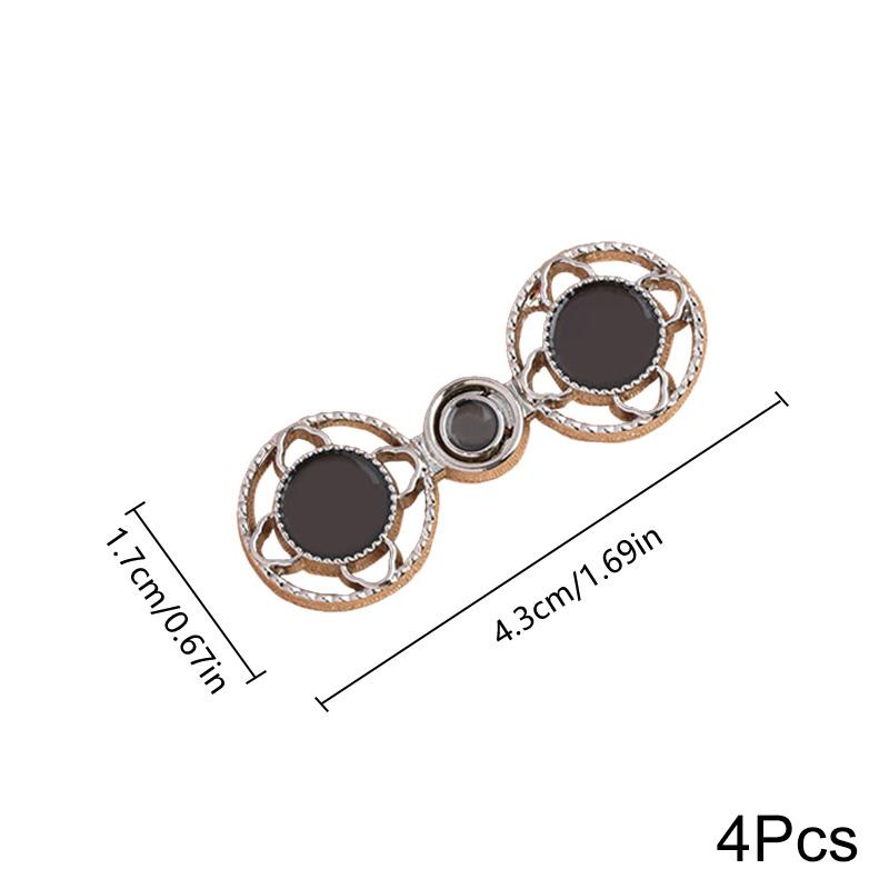 1Pc Scarf Clasp DIY Jeans Waist Button Sewing Hanfu Buckle Reduce Waist Chinese Knot Buttons Retro Women Fashion