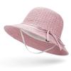 Women Summer Fashion Braided Beach Sun Hat Solid Color Sunshade Lady Visor 6cm Brim Sunhat Travel Vacation Accessories Gifts