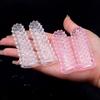 1Pcs Wolf Tooth Double-Finger Together Finger Cover For Adult Couples Sexual Women Clitoral Vaginal Massage Sex Toys
